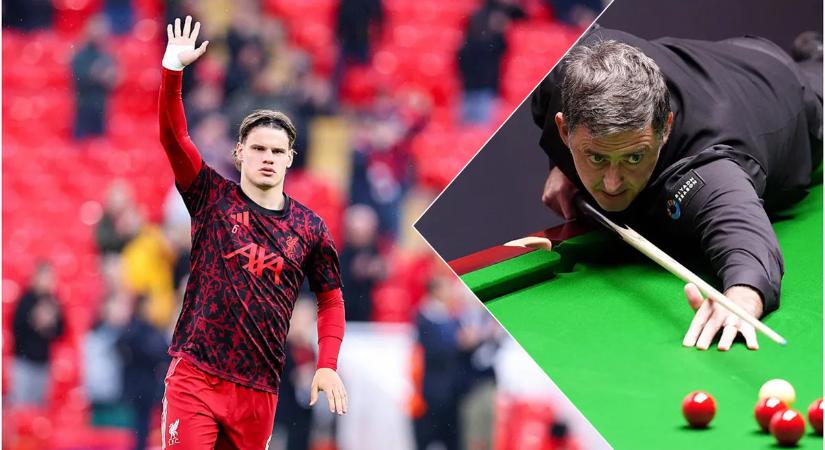 Videó: Kerkez Milos kilátogatott a sznúker-világbajnokságra