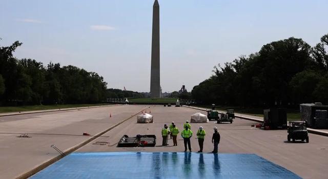 Trump saját kivitelezőjével újíttatja fel a Lincoln-emlékmű medencéjét