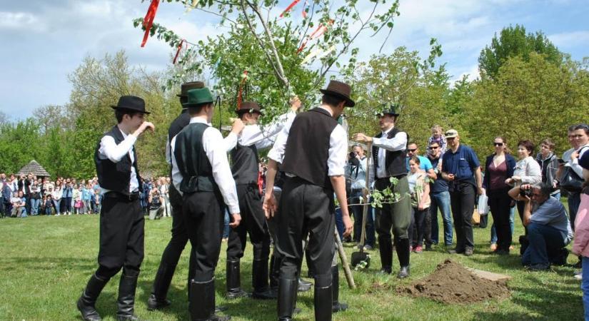 Falusi Majális a Sóstói Múzeumfaluban