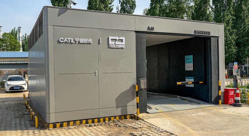 Videó: hihetetlen gyors a CATL akkucsere-állomása