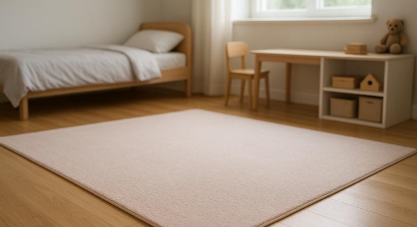 Hogyan válasszunk megfelelő szőnyeget a gyerekszobába?