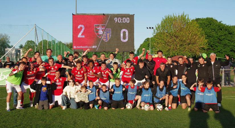 Elképesztő: a felezővonal környékéről talált be az NB I-es rutinnal rendelkező játékos