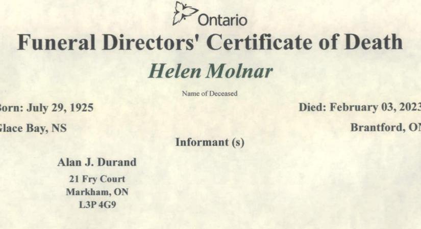 Elúszott a mesés kanadai hagyaték: nem jelentkezett a 23 millió forint magyar örököse