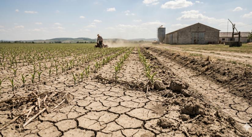 Országos aszályriadó: egyik régiónkban már kritikus a helyzet