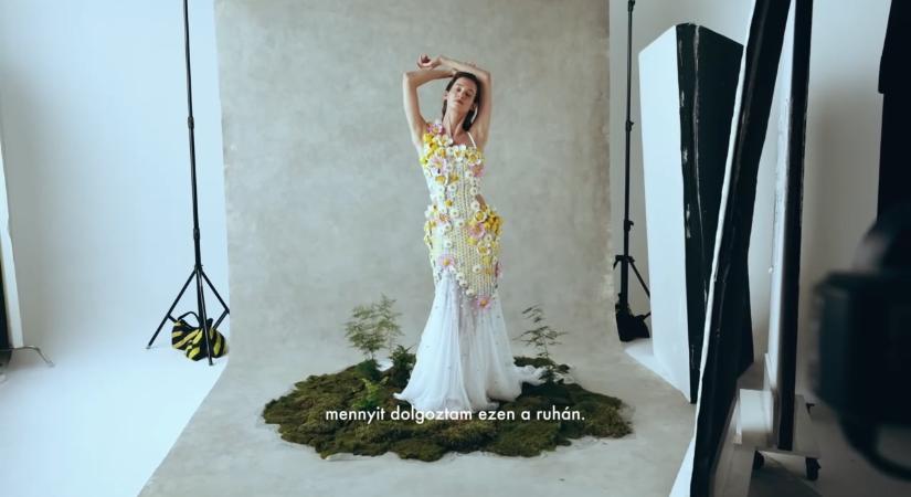 12 ezer LEGO elemből készült couture ruha hódít az ELLE címlapján