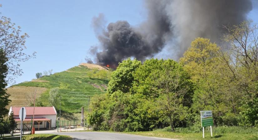 A tűz keletkezésének okát még vizsgálják