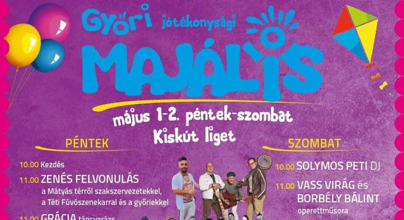 Győri majális Kiskúton- Idén is kétnapos lesz a tavaszünnep