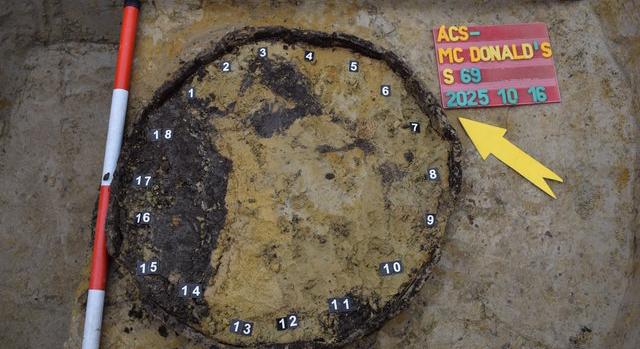 Rejtélyes faedényt tártak fel az M1-es autópálya építésekor