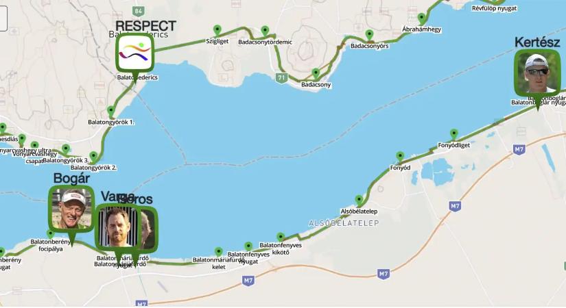 Kétszer futották körbe a Balatont az idei ultraverseny legelszántabb indulói