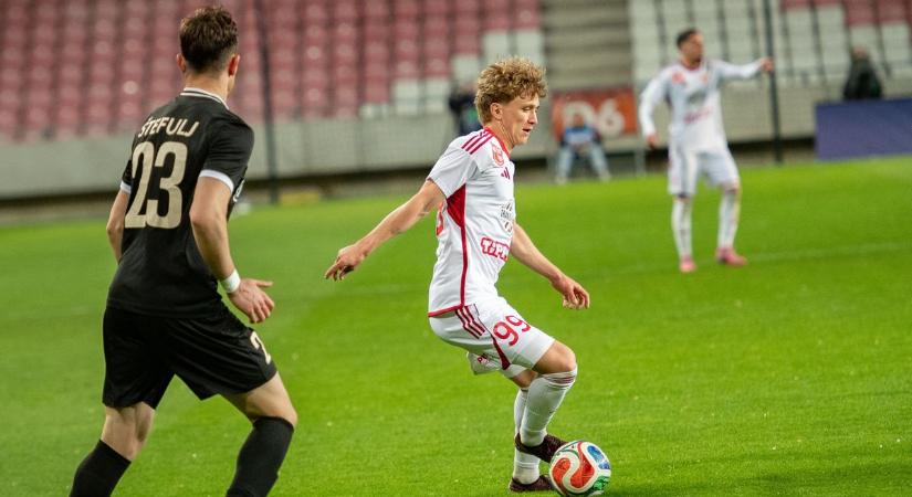 Cibla Flórián úgy érzi, fejjátékban sokat fejlődött és jókor volt jó helyen