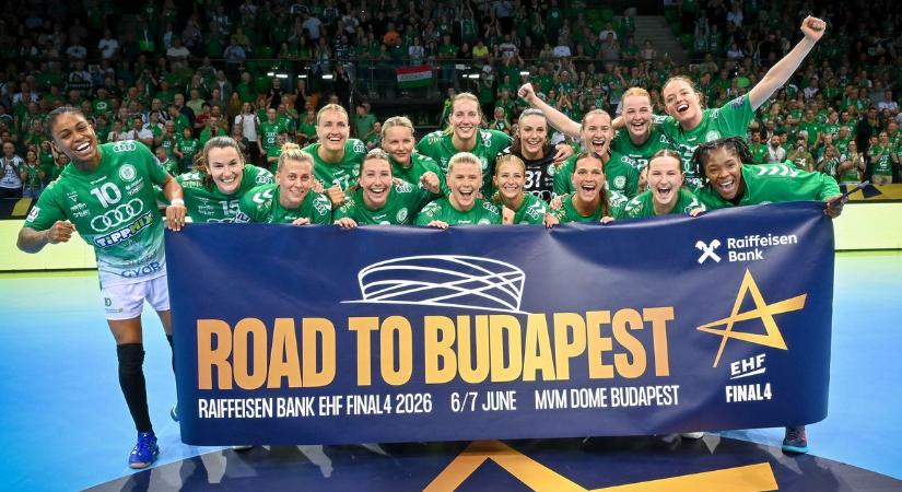 Sorsoltak a Bajnokok Ligájában: eldőlt, melyik csapattal játszik a Győr az elődöntőben