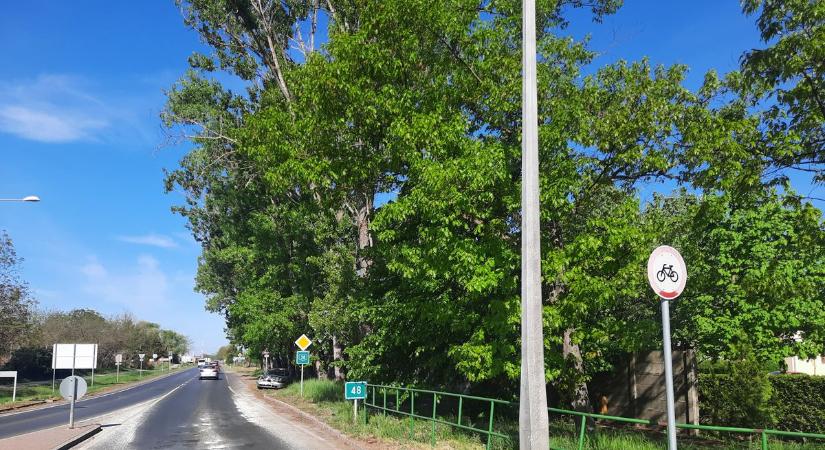 Elkapta a korlátot, cserére rombolta a villanyoszlopot