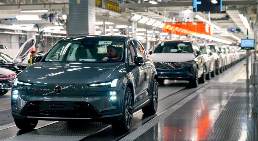 Megkezdődött a Volvo EX60 sorozatgyártása