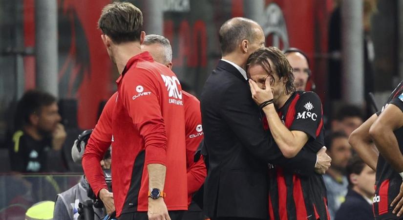 Két helyen eltört Luka Modric arccsontja a Juventus elleni bajnokin