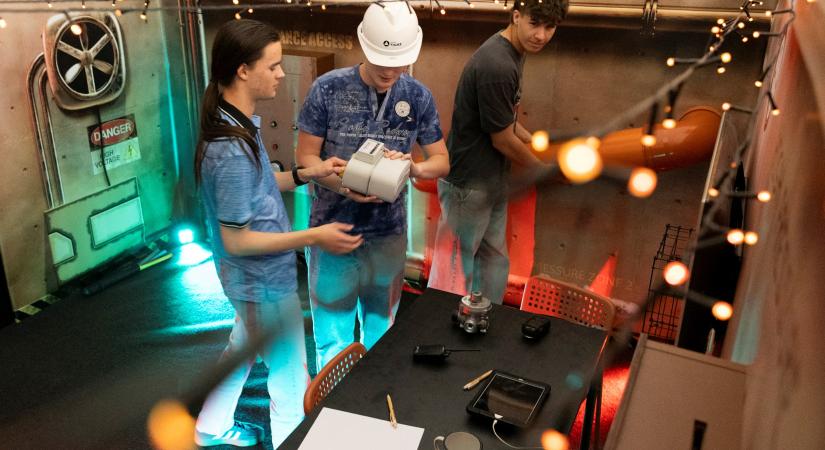 Energetikai szabadulószobából kellett kijutni az OPUS TITÁNOK negyedik generációjának