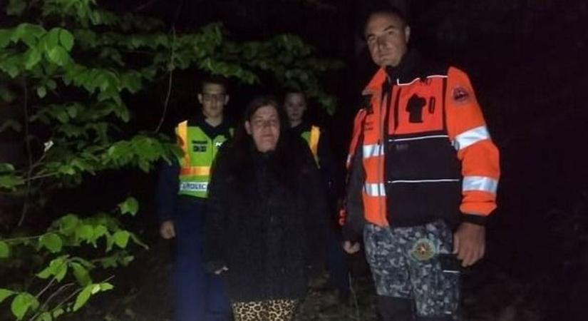 Éjszakai mentés a Mátrában: órákig keresték az eltévedt nőt