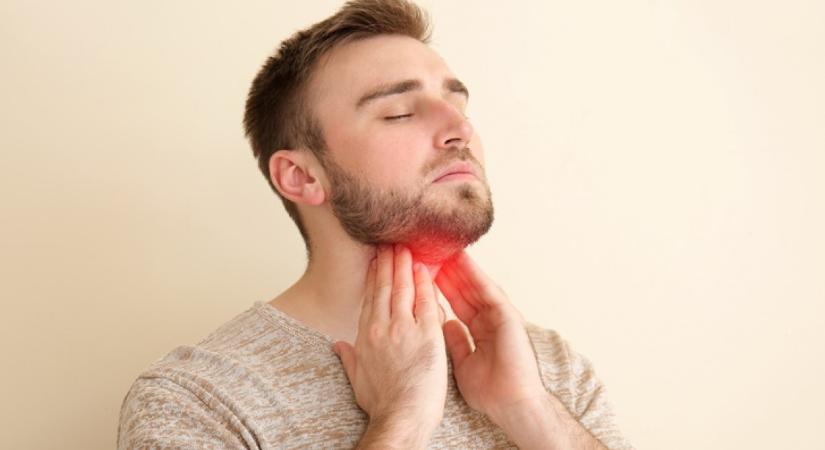 A férfi azt hitte, csak a torka fáj, elnémult a sokktól, amikor közölték vele a valódi diagnózist