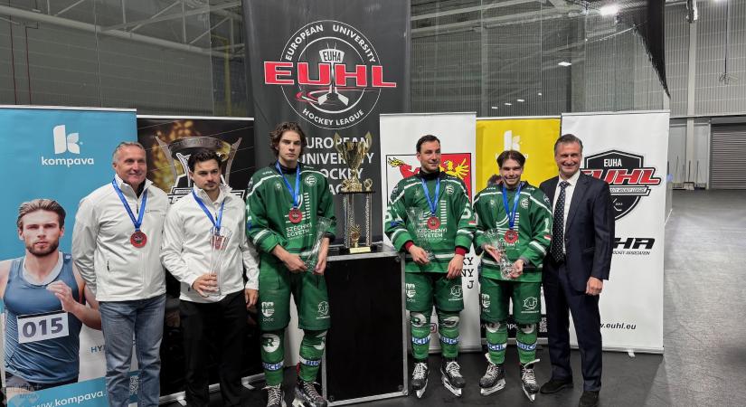 Bronzéremmel és egyéni elismerések sorával zárta az EUHL-szezont az UNI GYŐR ETO HC