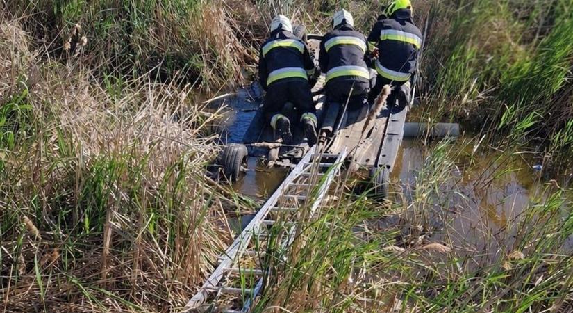 Ritka tragédia: autójában fulladt meg a fiatal sofőr
