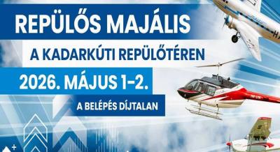 Repülő Majális, 2026. május 1-2.