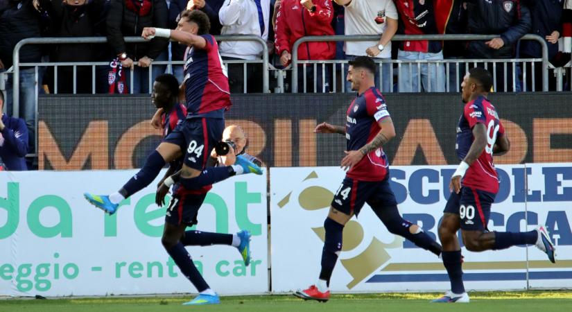 Serie A: pont nélkül maradt a Cagliari otthonában az Atalanta! – videóval
