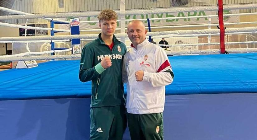 A székesfehérvári boksztehetség tornagyőzelemmel távozott Szerbiából