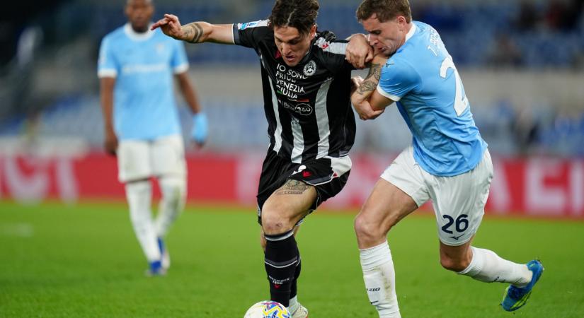 Serie A: fordulatos, gólgazdag meccsen ikszelt a Lazio és az Udinese – videóval