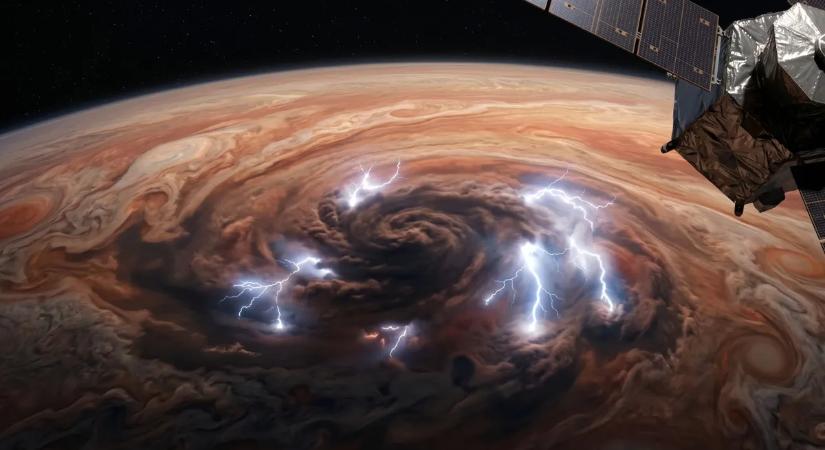 NASA-bejelentés: soha nem látott, vérfagyasztó jelenséget észleltek a Jupiteren