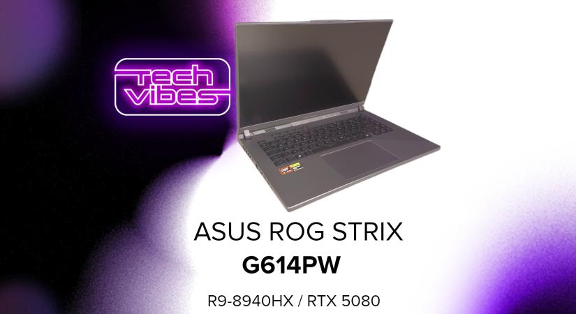 Furán vegyes, de igényes konstrukció, meggyőző játékos teljesítmény - ASUS ROG Strix G614PW - Tech Vibes