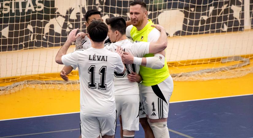 Remekeltek a DEAC férfi futsalosai a Nyírbátor ellen