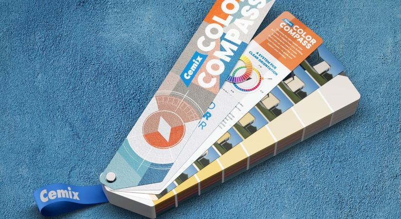 Innovatív iránytű segíti a homlokzati színek kiválasztását: megérkezett a Cemix Color Compass