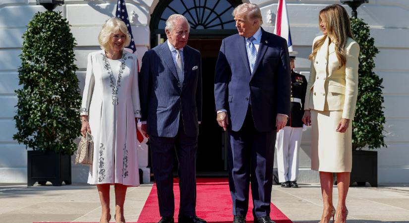 III. Károly brit király az Egyesült Államokba látogatott, a Kongresszusban is felszólal majd