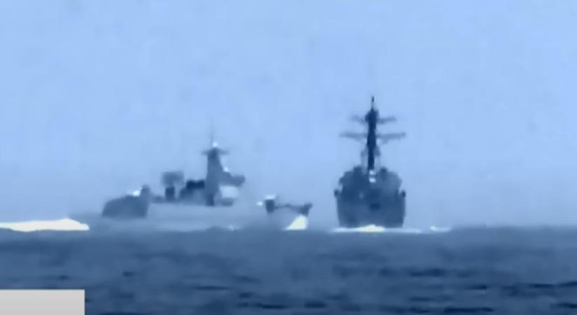 Kínai hadihajókat észleltek a Tajvani-szorosban található Penghu-szigetek közelében