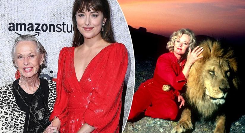 Dakota Johnson nem mindennapi dolgokat árult el oroszlánimádó nagymamájáról