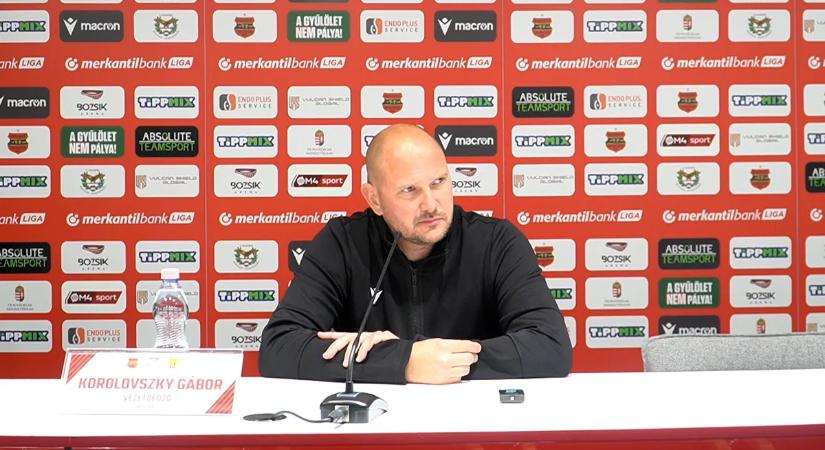 Korolovszky Gábor: A nagy csapatok ellen jobban megy