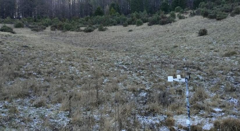 Fagyos sokk április végén: újabb extrém hideget mértek a Bükkben