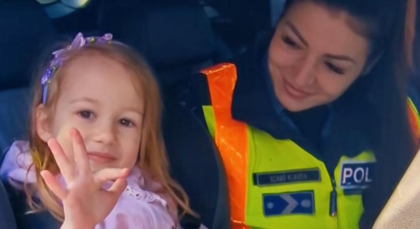 Nem csak kisfiúk szeretnének egyenruhát ölteni: nagy élményt szereztek a debreceni rendőrök – videóval