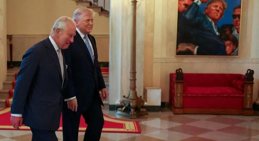 Donald Trump olyat mondott Károly királynak, amit nem akartak hallani