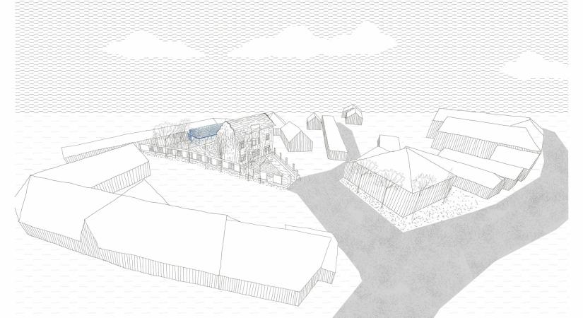 Műteremház Sepsiszentgyörgyön – Benedek Imola diplomamunkája