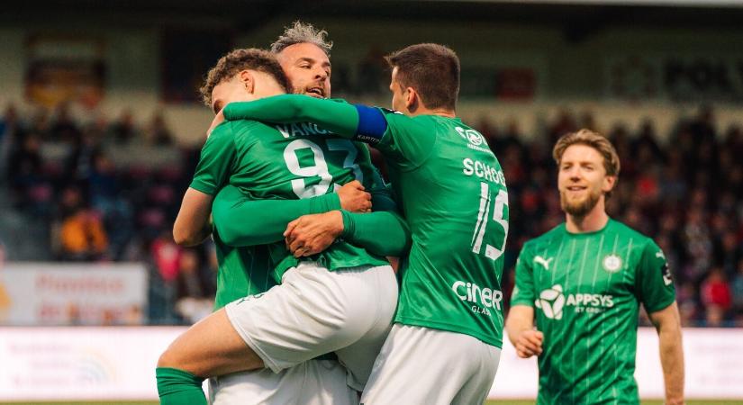 A magyar válogatott támadó duplája miatt nem örülhetett az Újpest volt játékosa