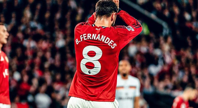 Bruno Fernandes beérte Cristiano Ronaldót a Manchester Unitednél