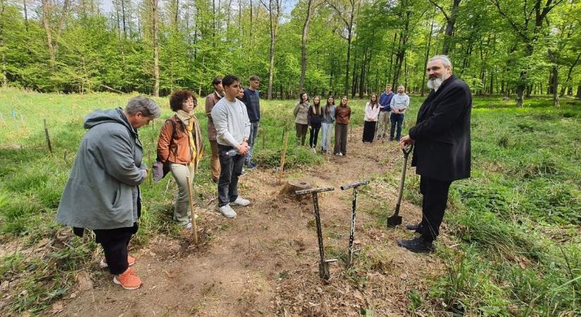 Újabb facsemetékkel bővült a soproni Széchenyi-liget