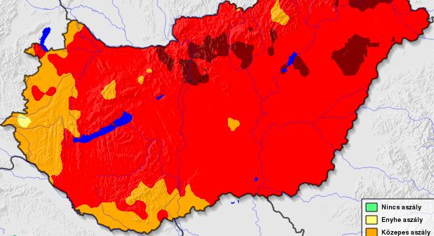 Országszerte csontszáraz a talajok felső 20 centiméteres rétege