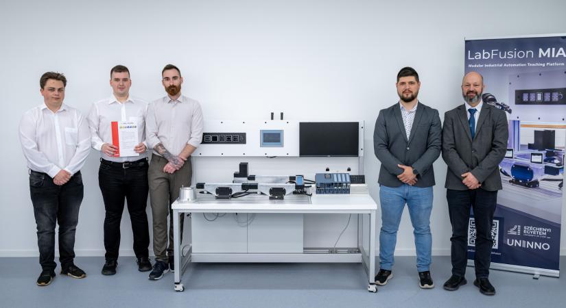 A Széchenyi István Egyetem csapata nyerte az ország legrangosabb irányítástechnikai versenyét
