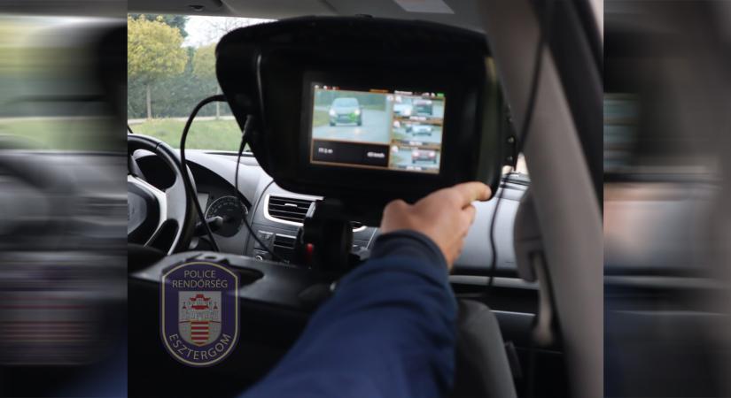 Sebességmérés Esztergom-Kertvárosban: több gyorshajtót is megbírságoltak