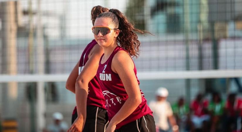 Történelmet írt korosztályában a szegedi strandröplabdázó