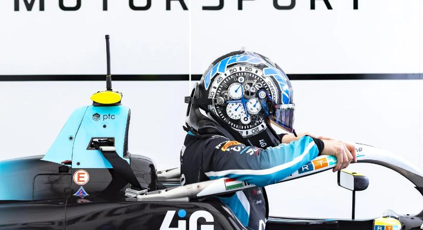 Molnár Martin dobogóval bizonyított a nehézségekkel tűzdelt első brit F3-as versenyhétvégéjén