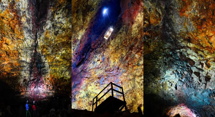 A világon csak ennek a vulkánnak a belseje látogatható