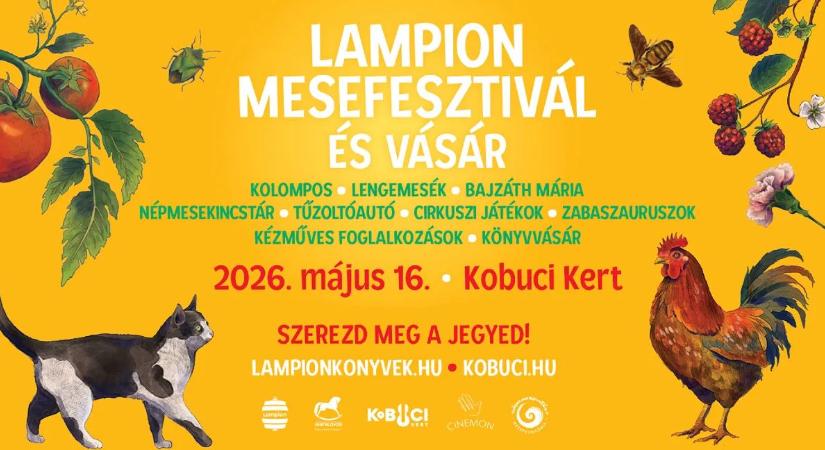 Milyen színű a puszi? – interaktív foglalkozások is lesznek a Lampion Mesefesztivál és Könyvvásáron