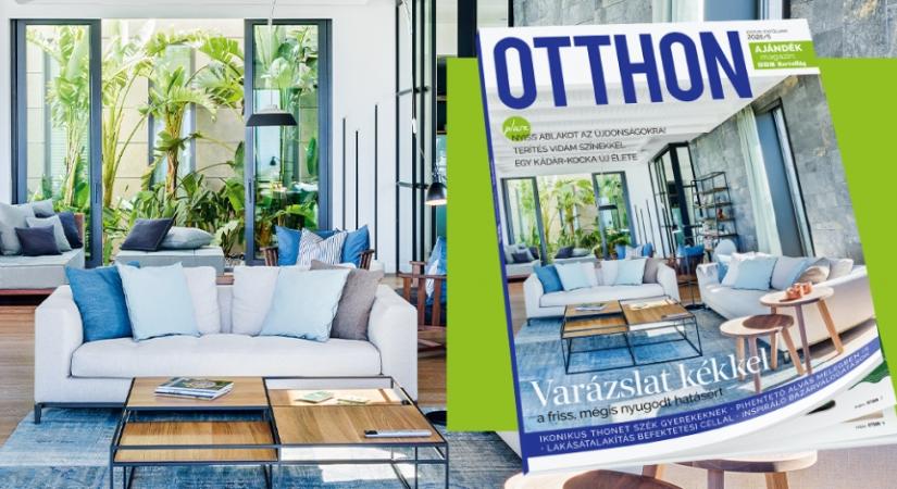 Varázslat kékkel a friss, nyugodt hatásért – megjelent az OTTHON magazin májusi száma!